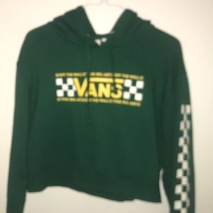 Vans cropped hoodie